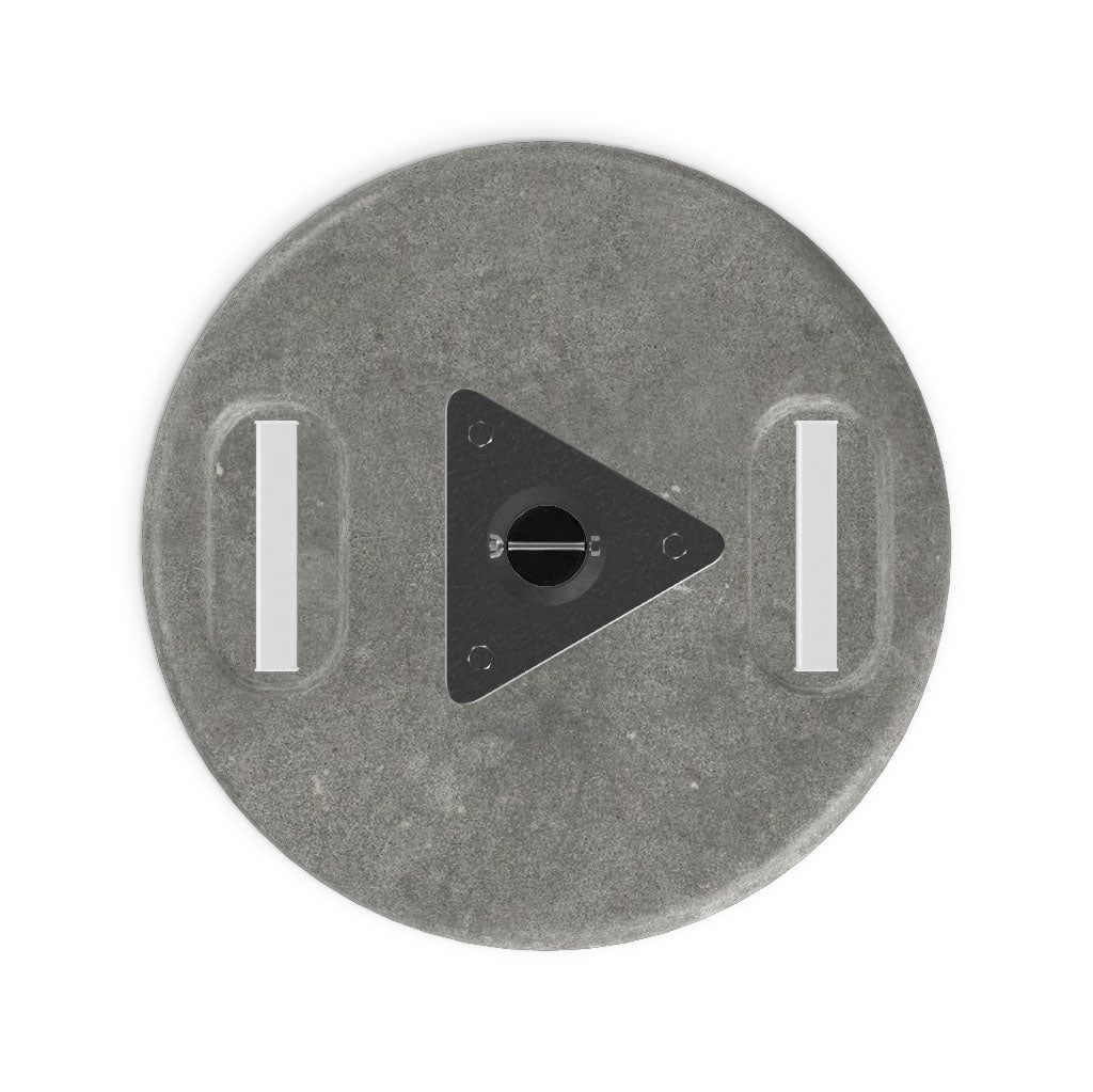 Parasollfot mörk Ø 60 cm, 57 kg