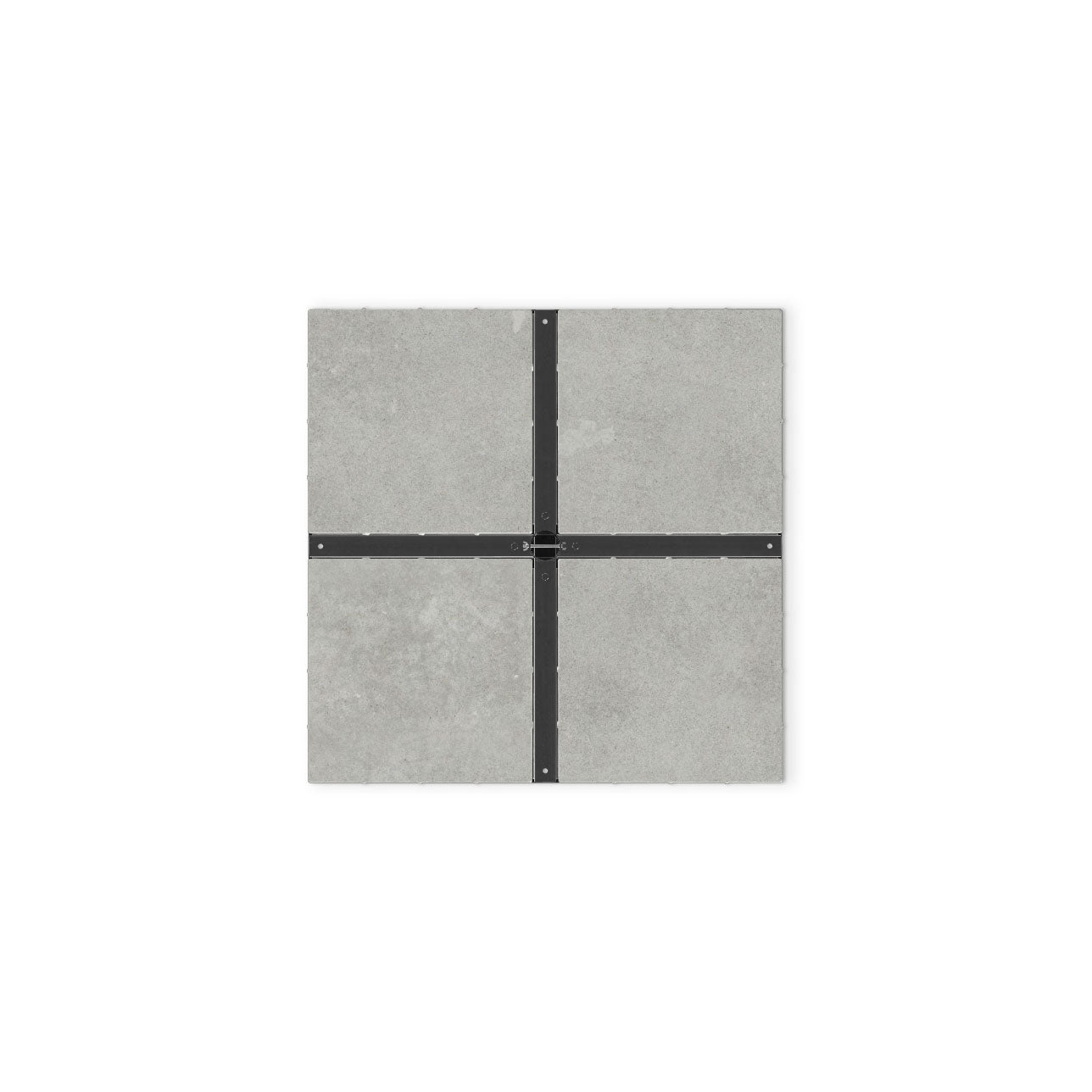Korsfot med betong 85 x 85 cm, 118 kg